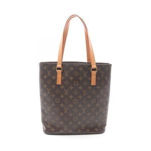 LOUIS VUITTON Brown Monogram Leather Tote Bag